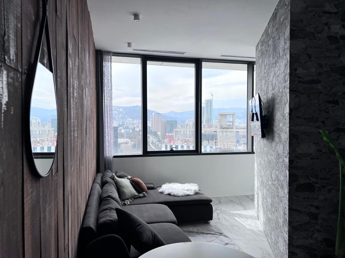Apartment In Axis Towers, Tbilisi Business Center 外观 照片