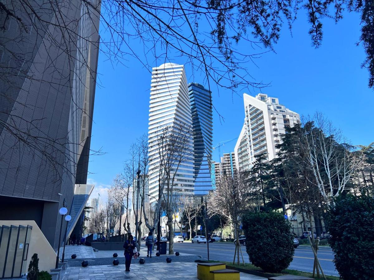 Apartment In Axis Towers, Tbilisi Business Center 外观 照片